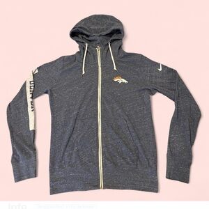 Nike Denver Broncos Zip-Up Hoodie - Size M